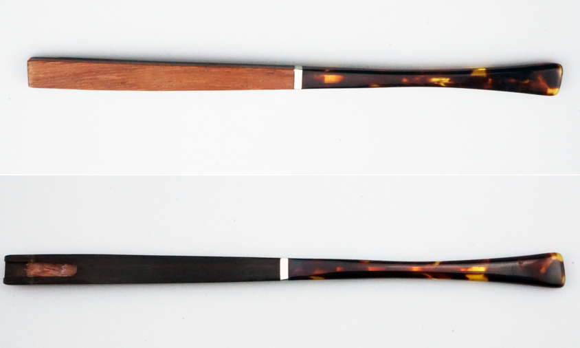 Wood eyewear temple Wood eyewear temple